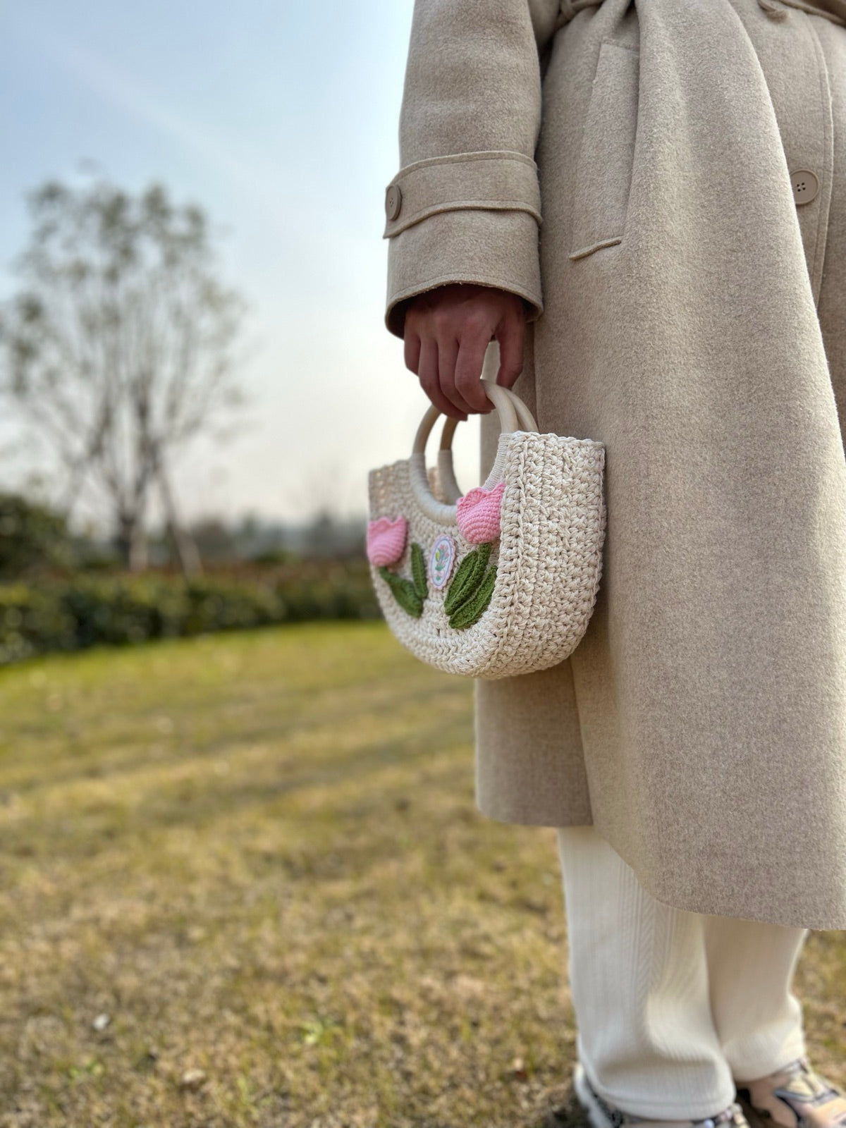 Loop Studio handcrafted bag - artisan knot bag