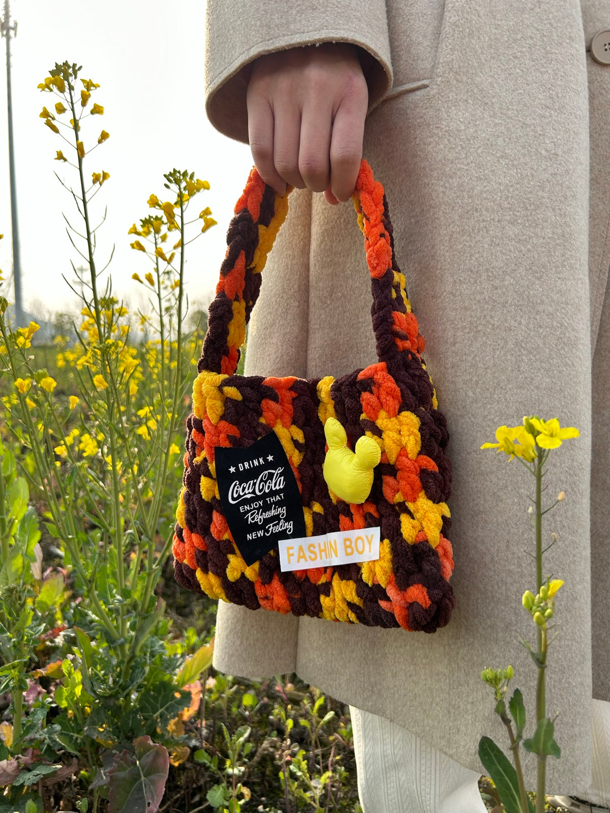 Milk Cotton Crossbody